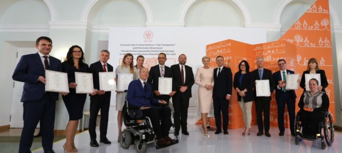 Konkurs „Lider Dostępności” rozstrzygnięty! Prezydent Andrzej Duda uhonorował zwycięzców