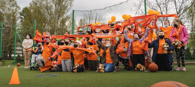 Olimpijska zabawa w Katowicach. Dzięki Pomarańczowej Sile dzieci poczuły smak igrzysk!